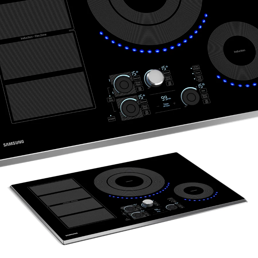 SAMSUNG HOOD AND KITCHEN STOVE - Image 5