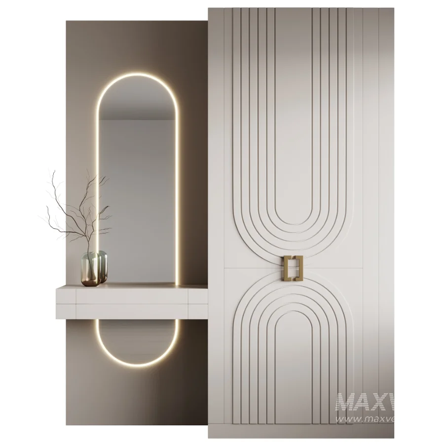 Neoclassical Style Hallway 22 - Image 3