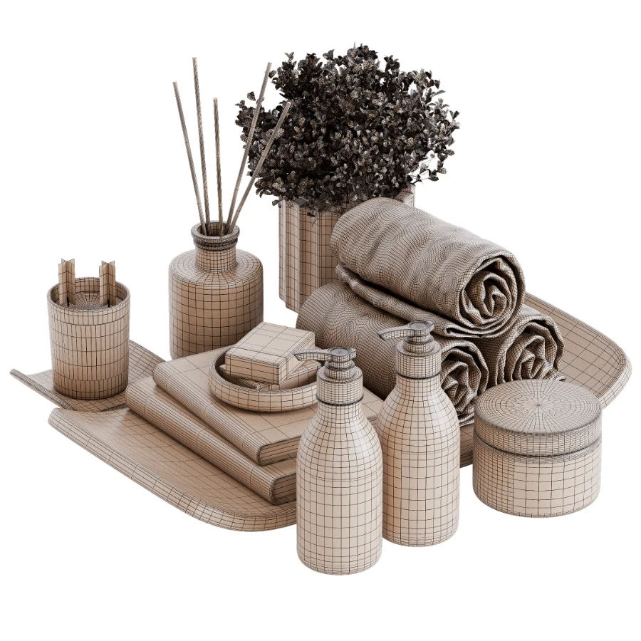 Decorative Bathroom Set 12 - Image 4