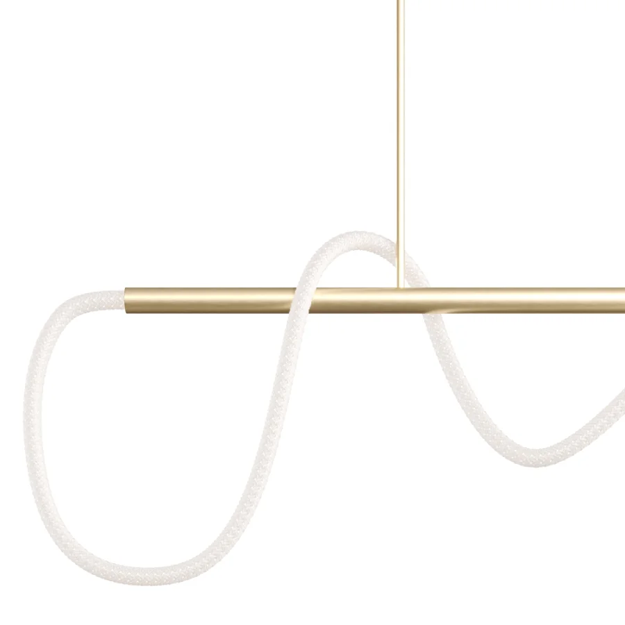 Festif Linear Pendant Lamp by Dbianco vol 3 - Image 7