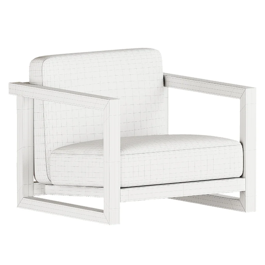 Jenga Armchair By Saloni - Image 1