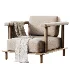 Pia Single Armchair Green - Thumbnail 3
