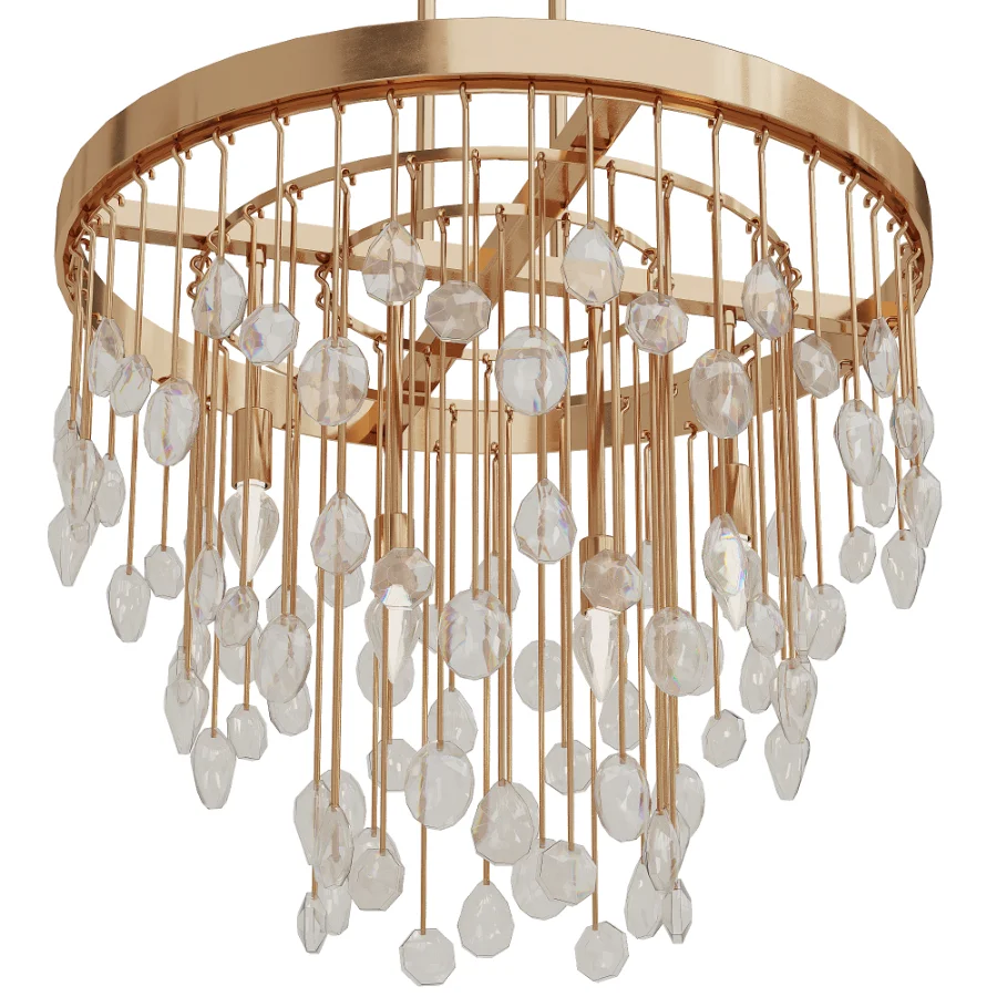 Crystal Springs Chandelier - Image 3