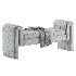 Ada Ivory Bench - Thumbnail 7