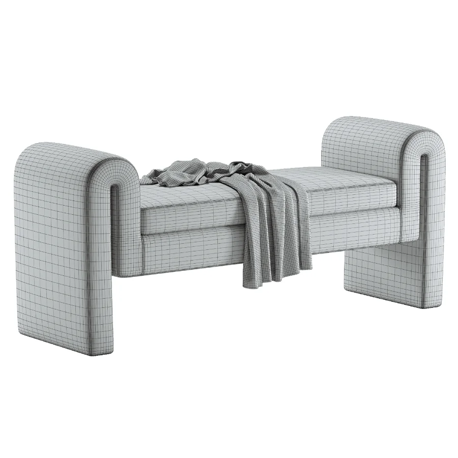 Ada Ivory Bench - Image 7