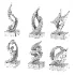Abstract Modern Sculpture 02 - Thumbnail 3