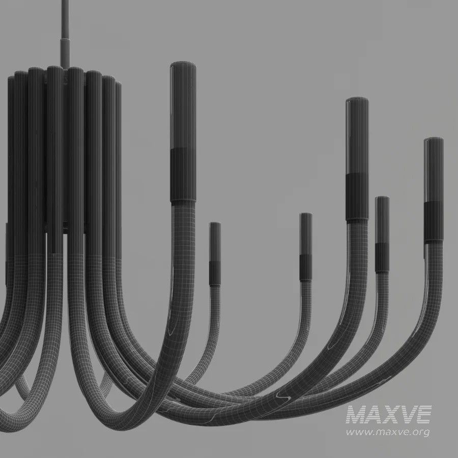 Rousseau LED Oval Chandelier - Image 2