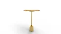 Patson Tray Top Pedestal End Table - Thumbnail 6