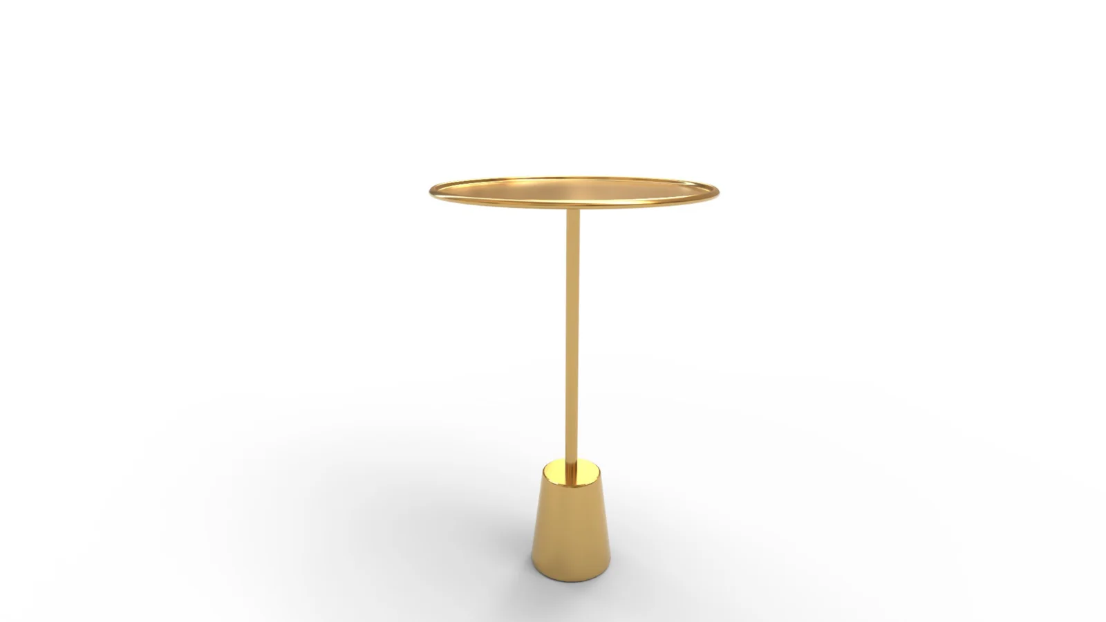 Patson Tray Top Pedestal End Table - Image 6