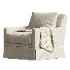 Augustus Club Chair Crypton Linen - Thumbnail 4