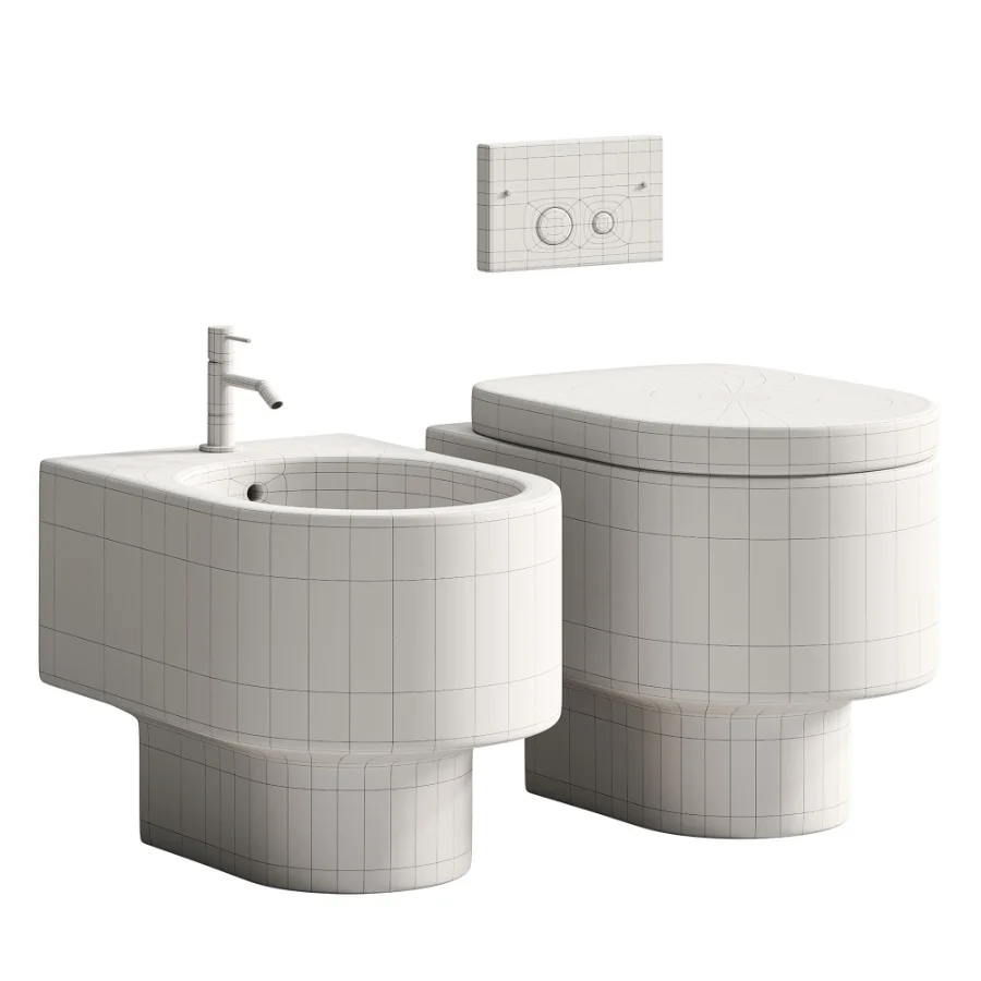 Otis Floor mounted Bathroom Set - Image 1