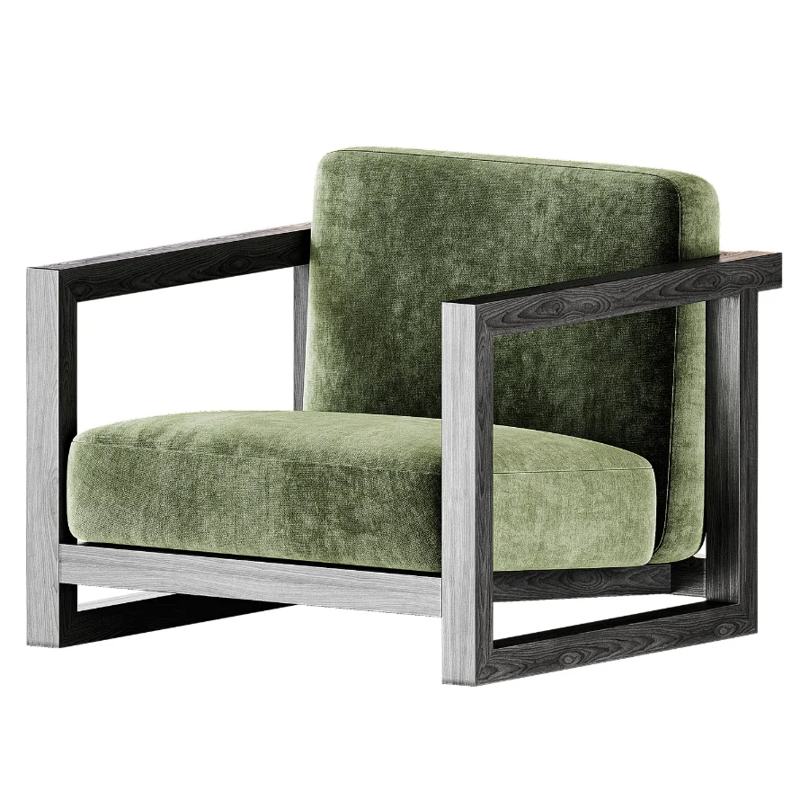 Jenga Armchair By Saloni - Image 2