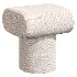 Pouf Plum Boucle Blue - Thumbnail 4