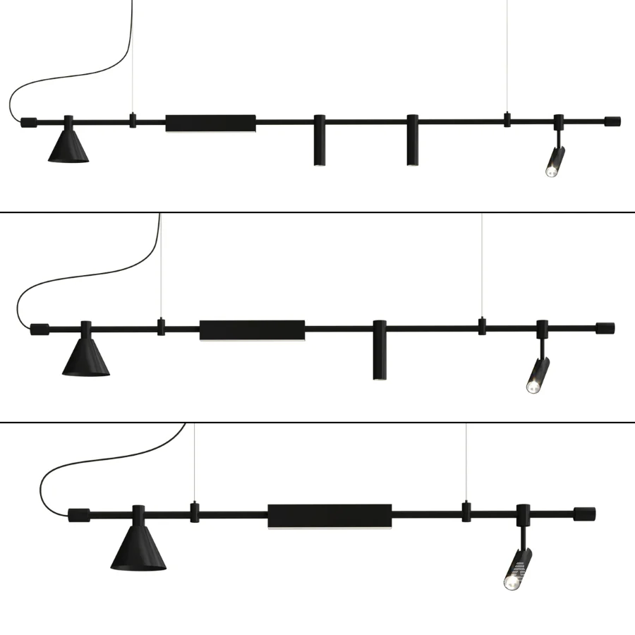 Long Stripe Lamps - Image 1