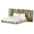 Summerton Stone White Fabric Queen Bed - Thumbnail 1
