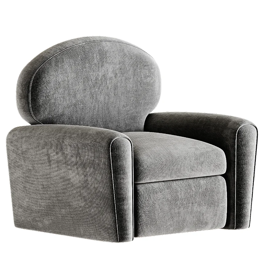 Roma Soft armchair By Saloni - Image 3