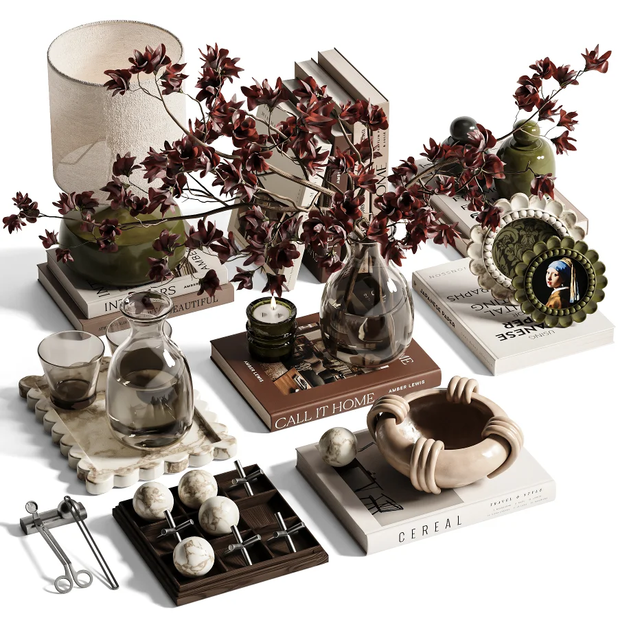 Tabletop Amber Decor Set31 - Image 1