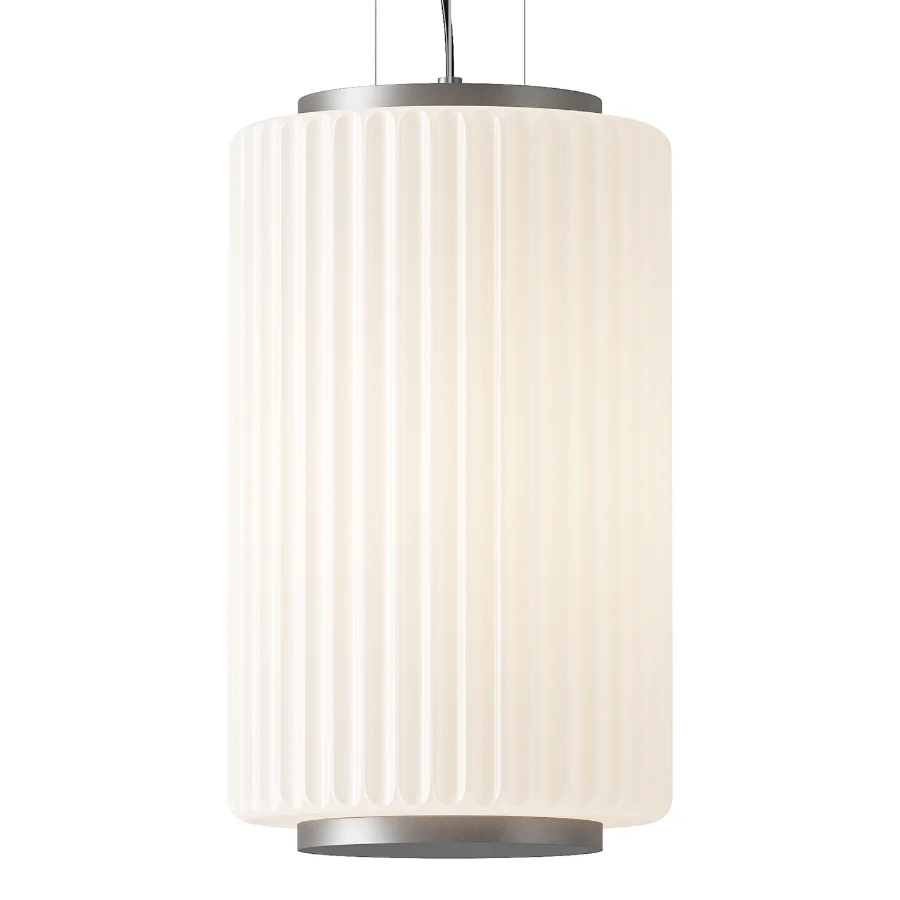 Column Ivory Vertical Pendant Lamp - Image 3