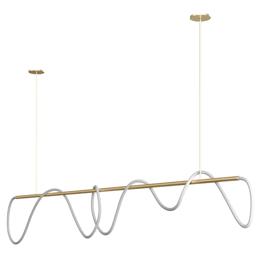 Festif Linear Pendant Lamp by Dbianco vol 5 - Image 7