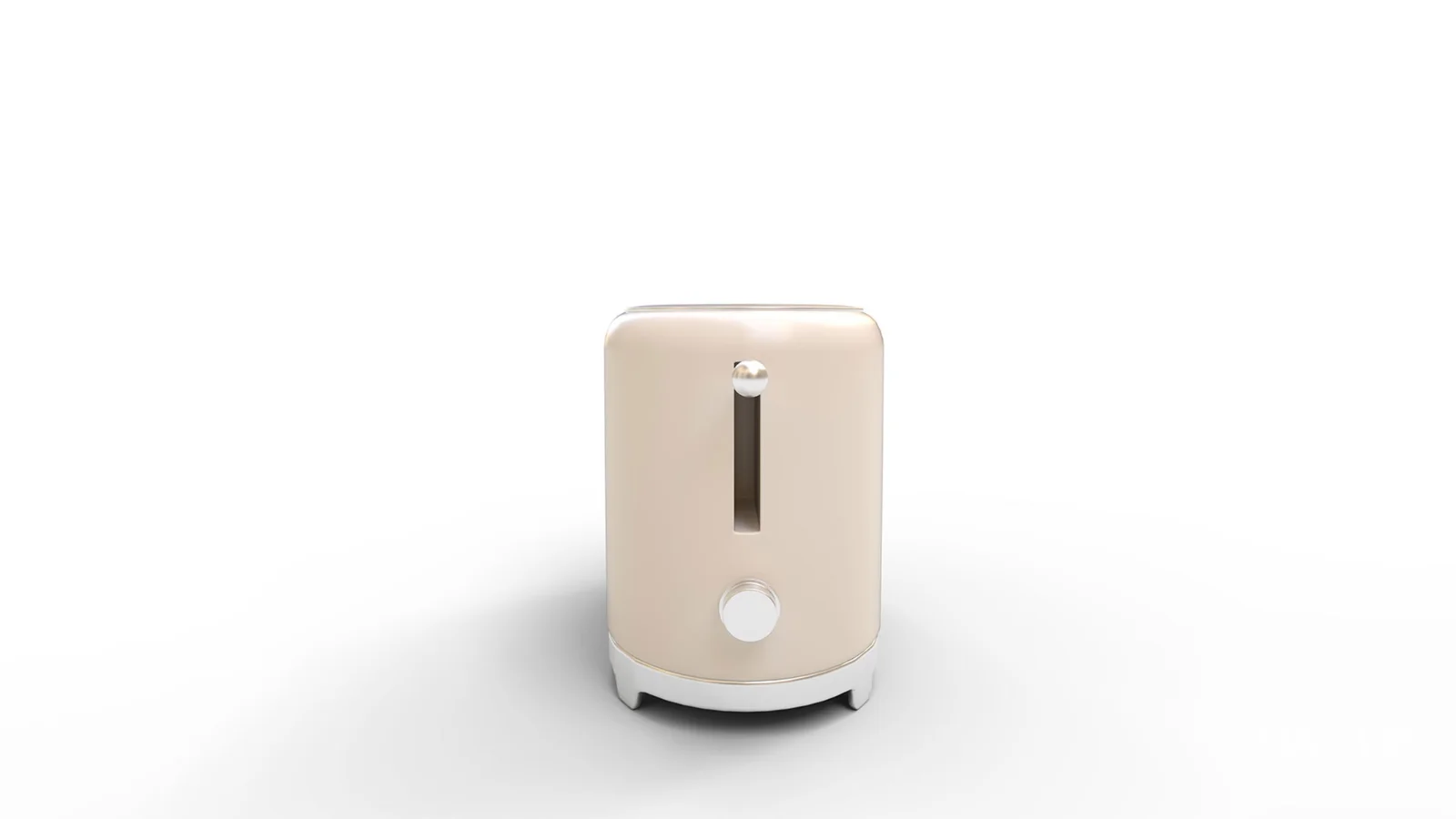 Smeg Toaster 2 Slice Cream - Image 4