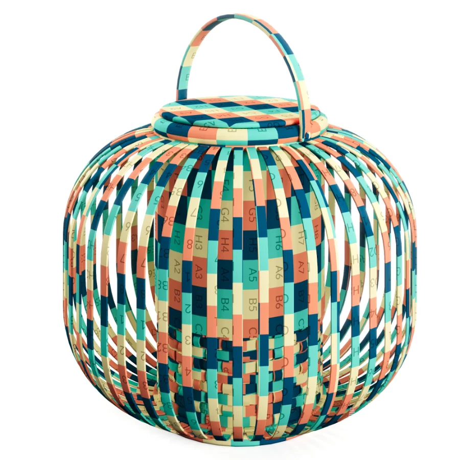 TakeAWay Bamboo Floor Lamp by Forestier - Image 1