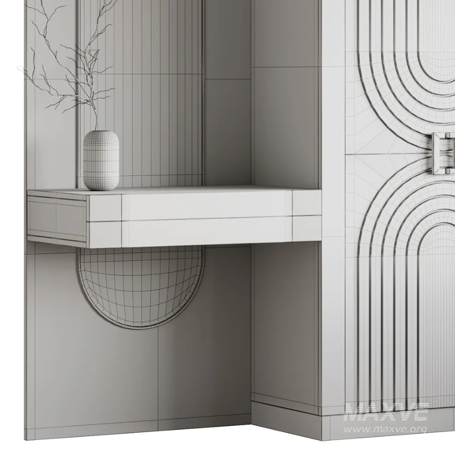 Neoclassical Style Hallway 22 - Image 10