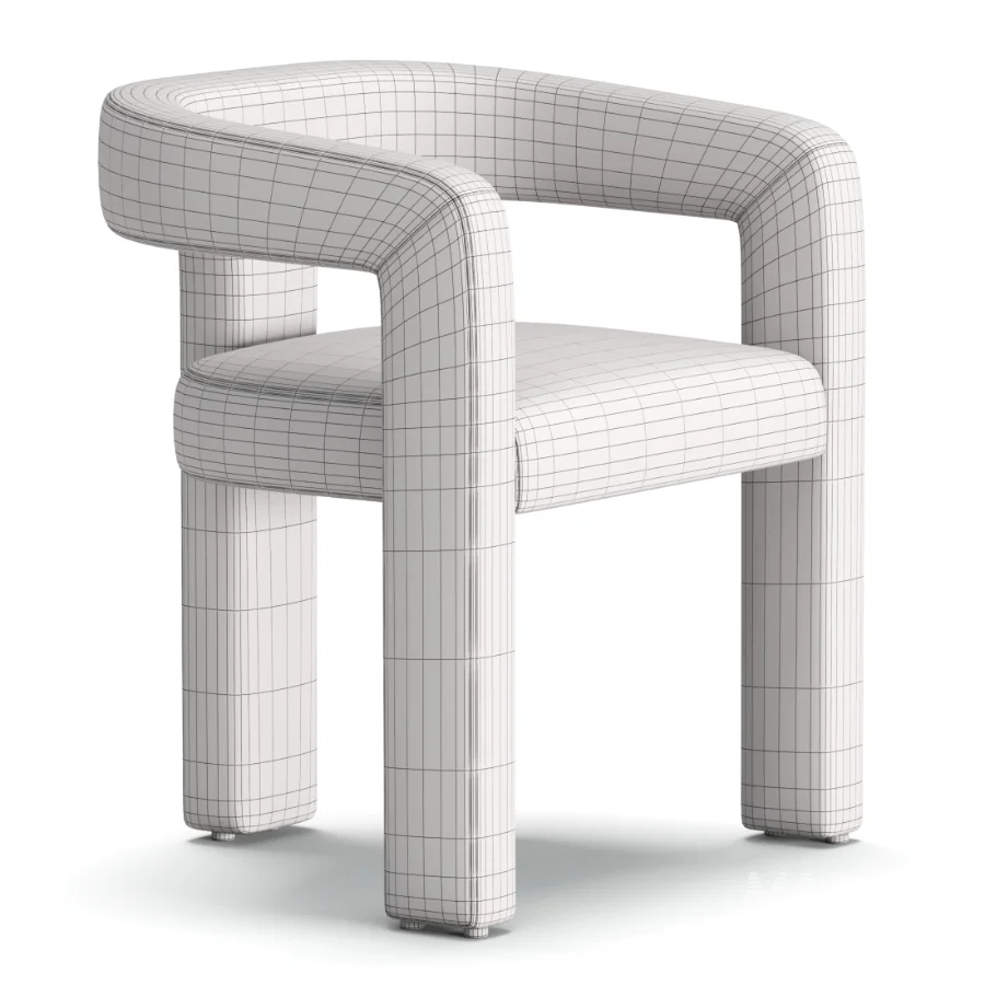 Uttermost Perspective Fabric Dining Chair - Image 3