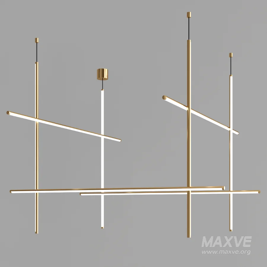 Coordinates LED Chandelier collection - Image 1