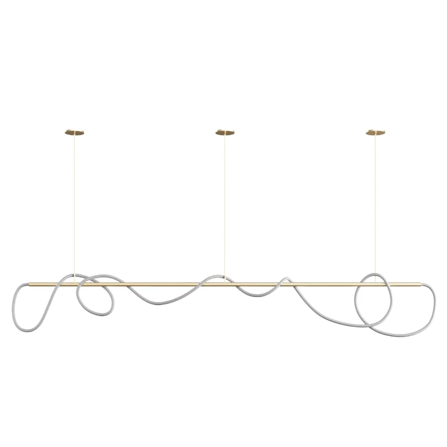 Festif Linear Pendant Lamp by Dbianco vol 6 - Image 1