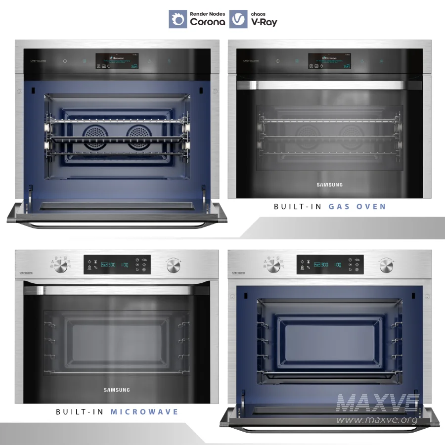 Gas Oven & Microwave - Image 1