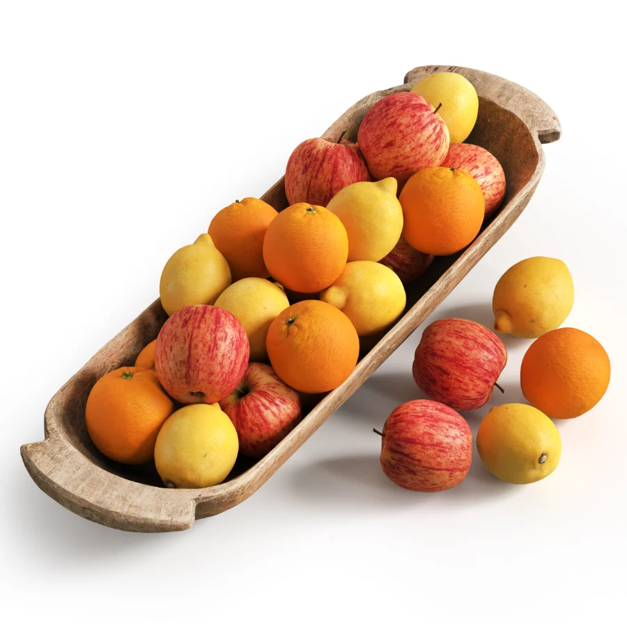 WOODEN FRUIT BASKET - Image 3