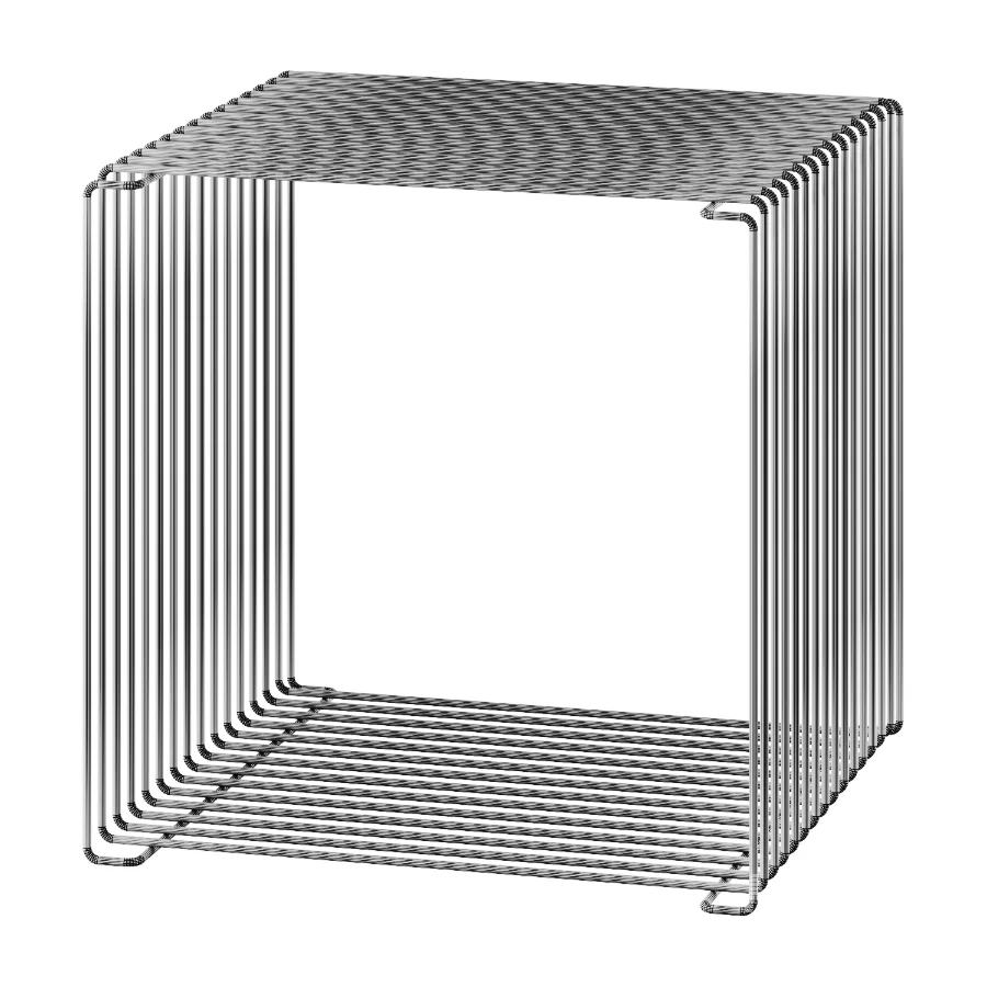 Metal Shelving Coffee Side Table by Ozon - Image 4