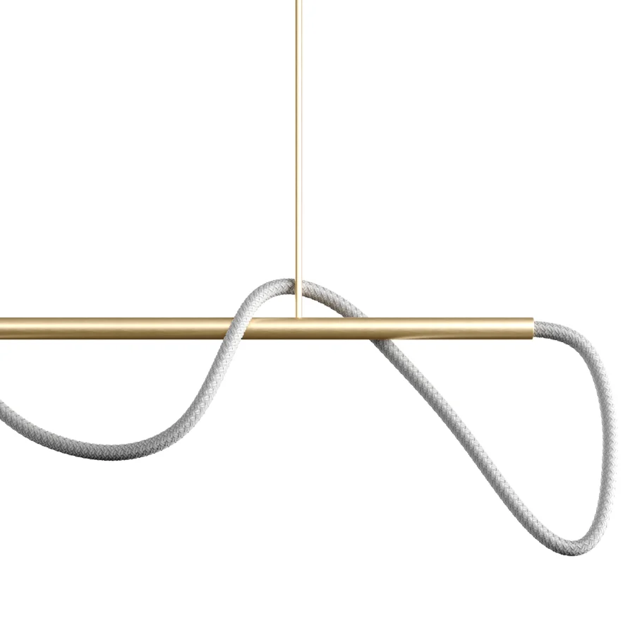 Festif Linear Pendant Lamp by Dbianco vol 5 - Image 9