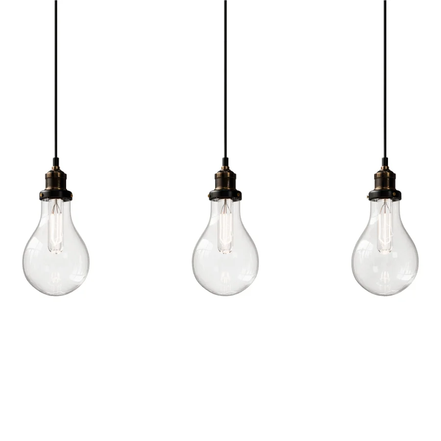 Big Bulbs Cluster Pendant Light Chandelier 03 - Image 1