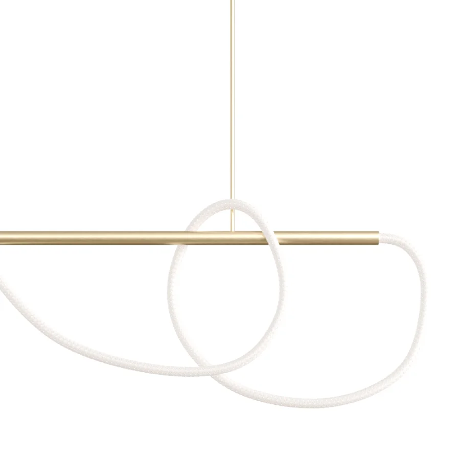 Festif Linear Pendant Lamp by Dbianco vol 6 - Image 4