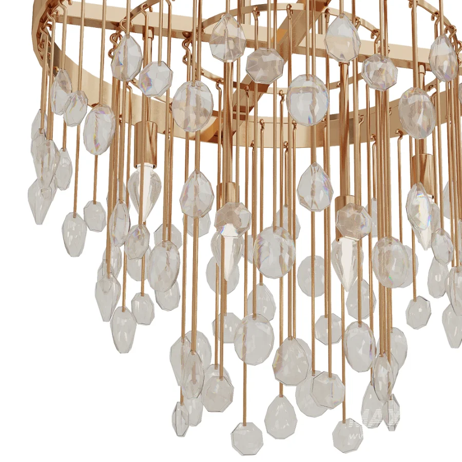 Crystal Springs Chandelier - Image 4