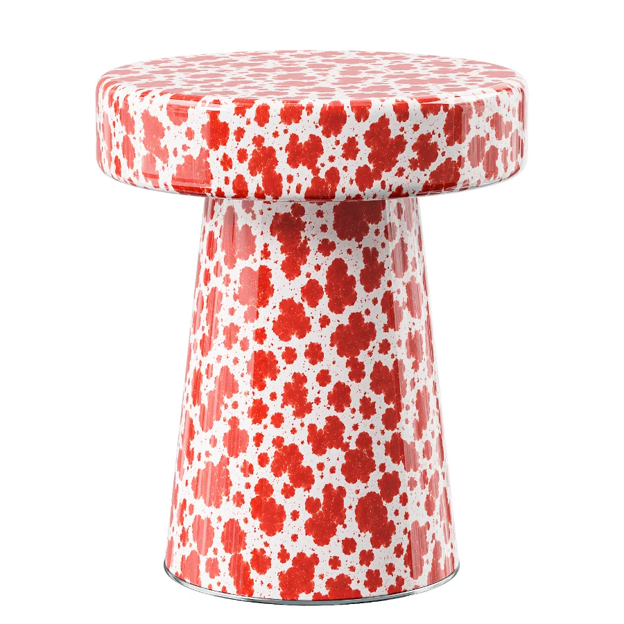 Round Mouth Blown Side Table Murano - Image 1