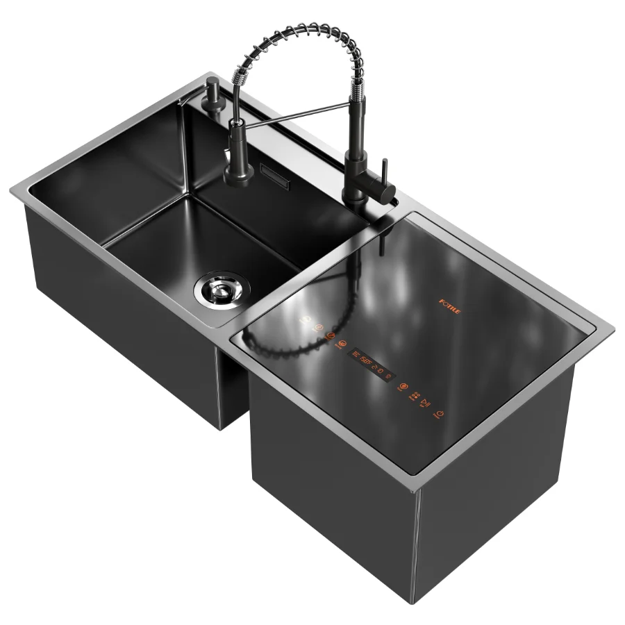 Sink Equipped With Dishwasher - Image 3