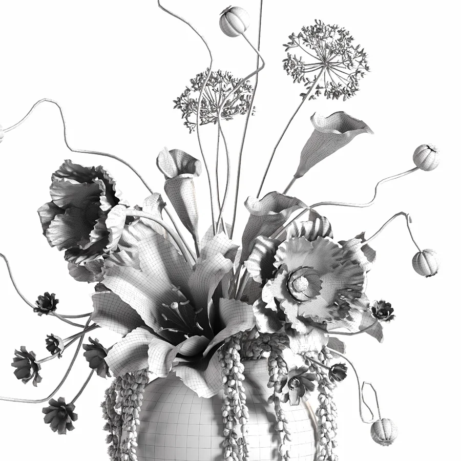 Terracotta Botanical Arrangement 59 - Image 6
