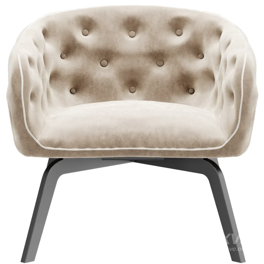 Armchair_roche_bobois_Quadrille_Bridge - Image 2