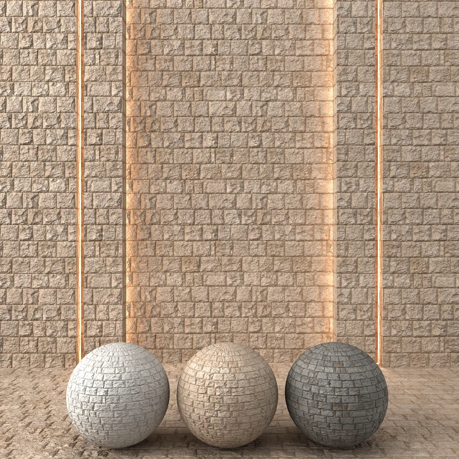 Stone Blocks Wall - Image 1