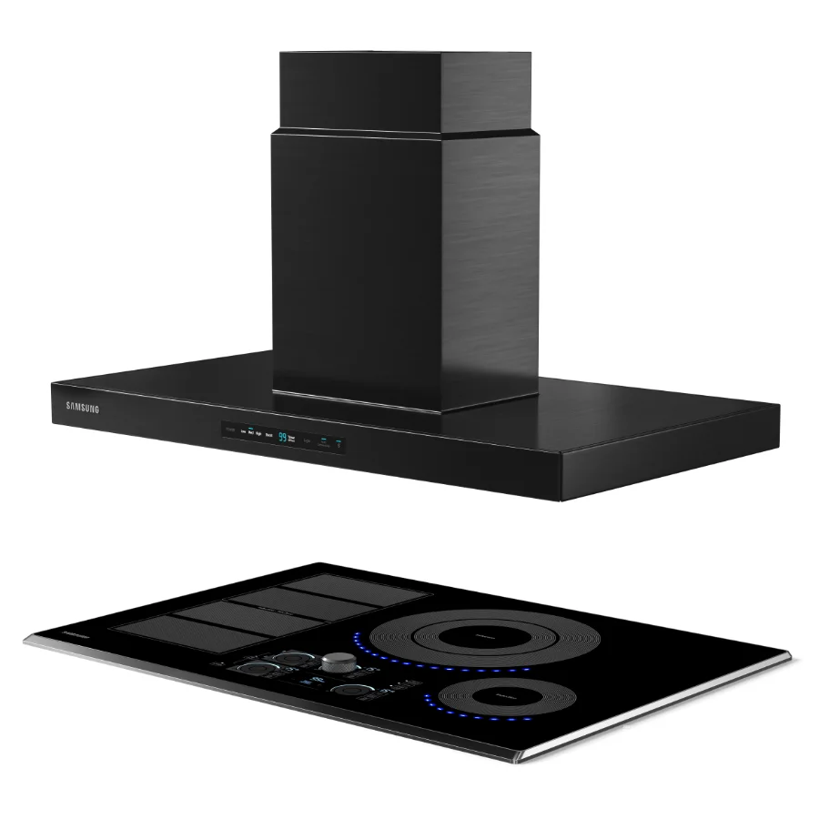 SAMSUNG HOOD AND KITCHEN STOVE - Image 2