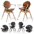 CIRCLE DINING CHAIR WITH ARMRESTS - Thumbnail 2
