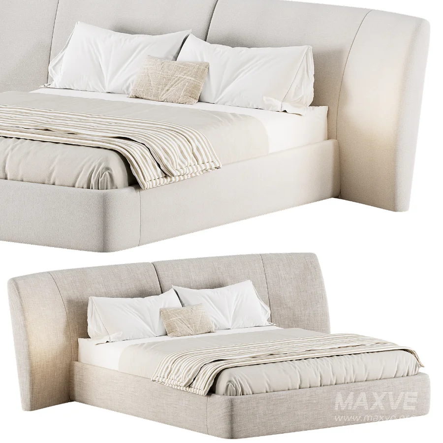 Lugano Bed By Saloni - Image 2