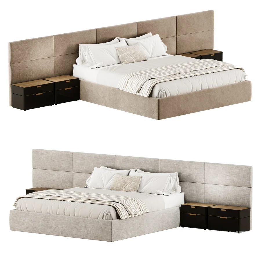 Atlanta Black Bed - Image 2