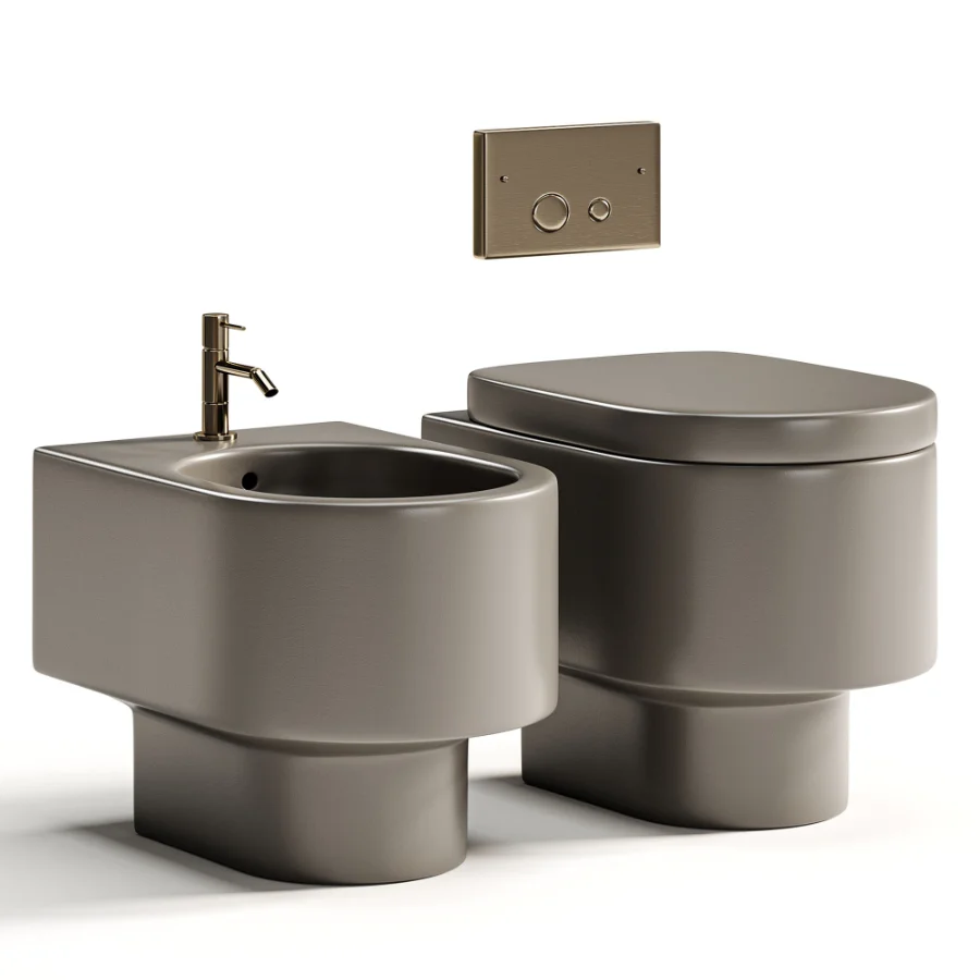 Otis Floor mounted Bathroom Set - Image 3
