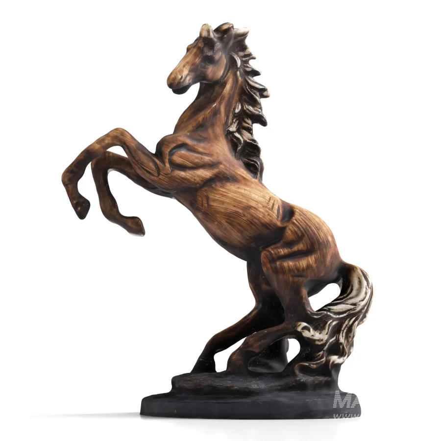 Wooden Horse Statue - Image 3