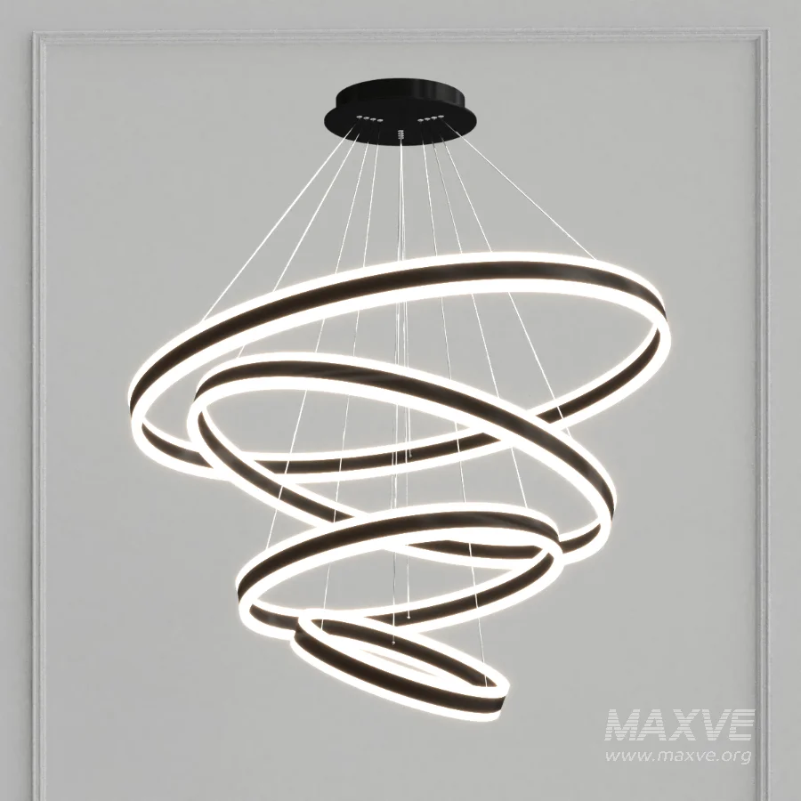 Rings lamp collection 2 - Image 1