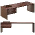 Minotti Linha Studio Office Desk 01 - Thumbnail 1