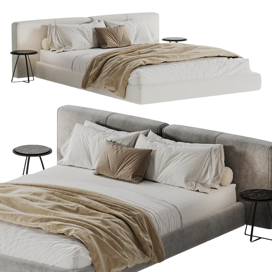 Lazy Bed with Horizontal Modern - Image 3